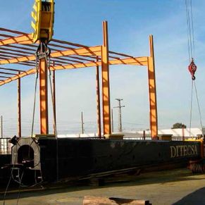 Gruas Aeropuerto grúa de brazo